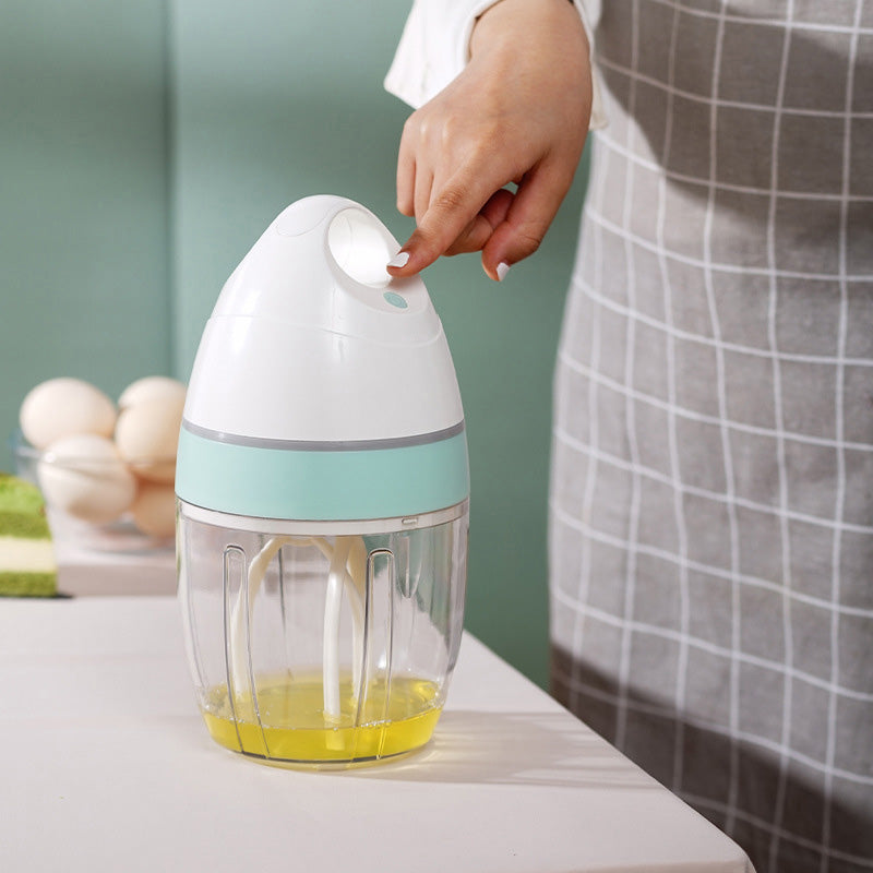 Batidora Eléctrica para Espuma de Leche y Huevos – Recargable por USB