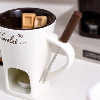 Ceramic Butter Chocolate Fondue Mug