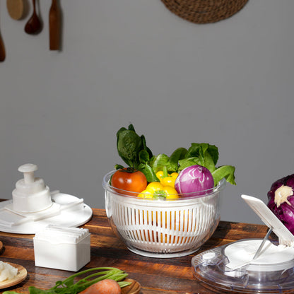 Vinsani Centrifugadora de Ensaladas y Cortador de Verduras Multifuncional