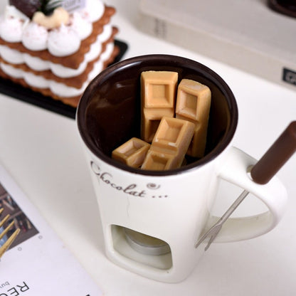 Ceramic Butter Chocolate Fondue Mug