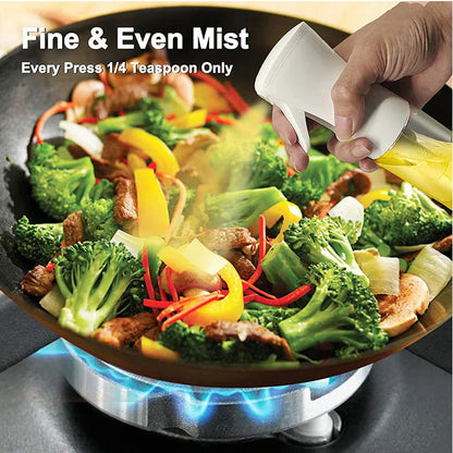 Refillable Oil Spray Bottle - Great for Air Fryers and Using Less Oil Whilst Cooking - Uses for Olive Oil, Soy Sauce, Vinegar, Water - Ideal for Home Chefs and Air Fryer Users