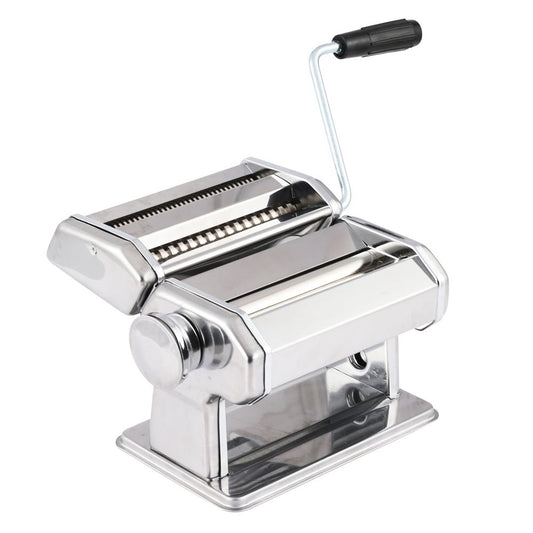 Máquina Manual para Hacer Pasta Casera de Acero Inoxidable – Ajustable 2 en 1