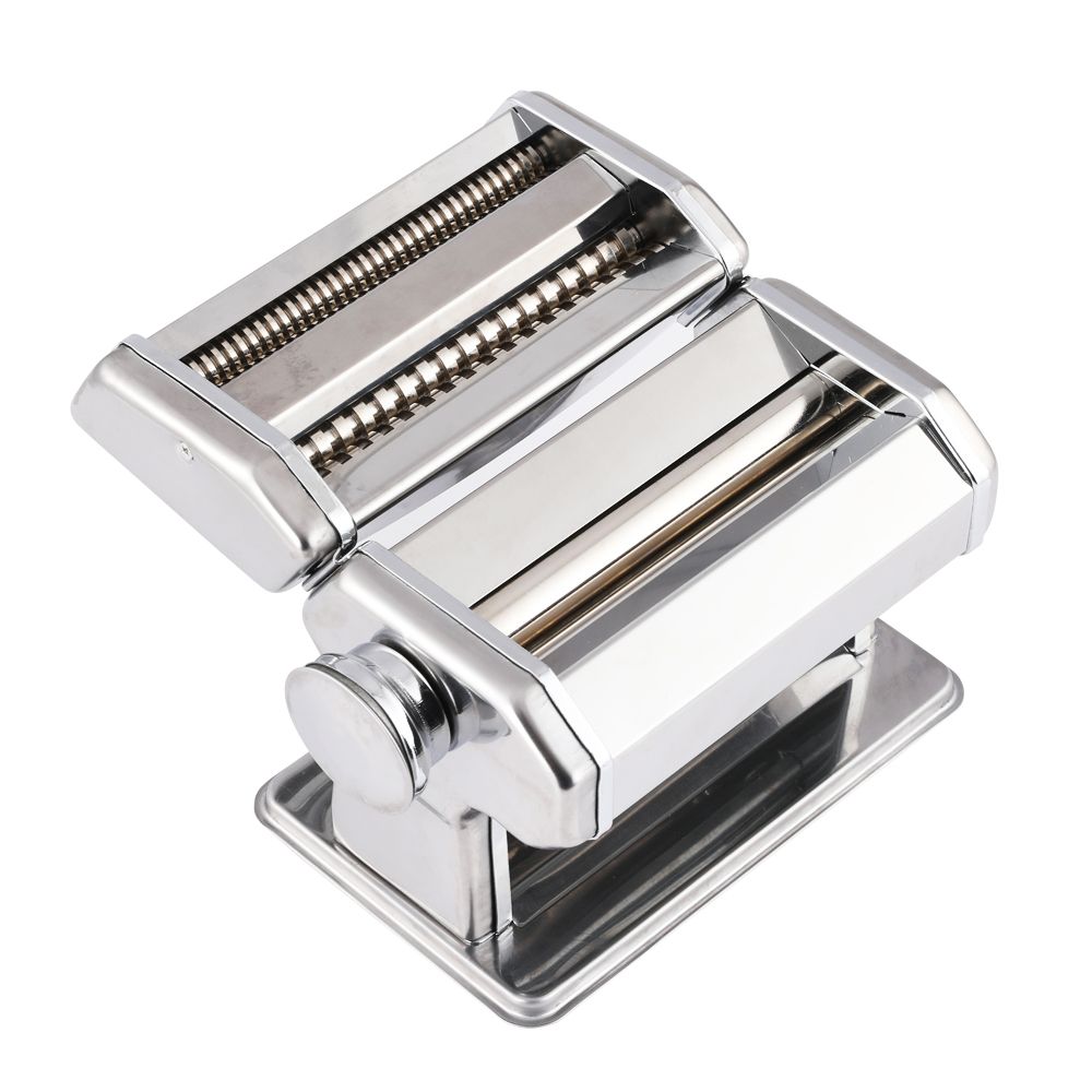 Máquina Manual para Hacer Pasta Casera de Acero Inoxidable – Ajustable 2 en 1
