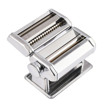 Máquina Manual para Hacer Pasta Casera de Acero Inoxidable – Ajustable 2 en 1