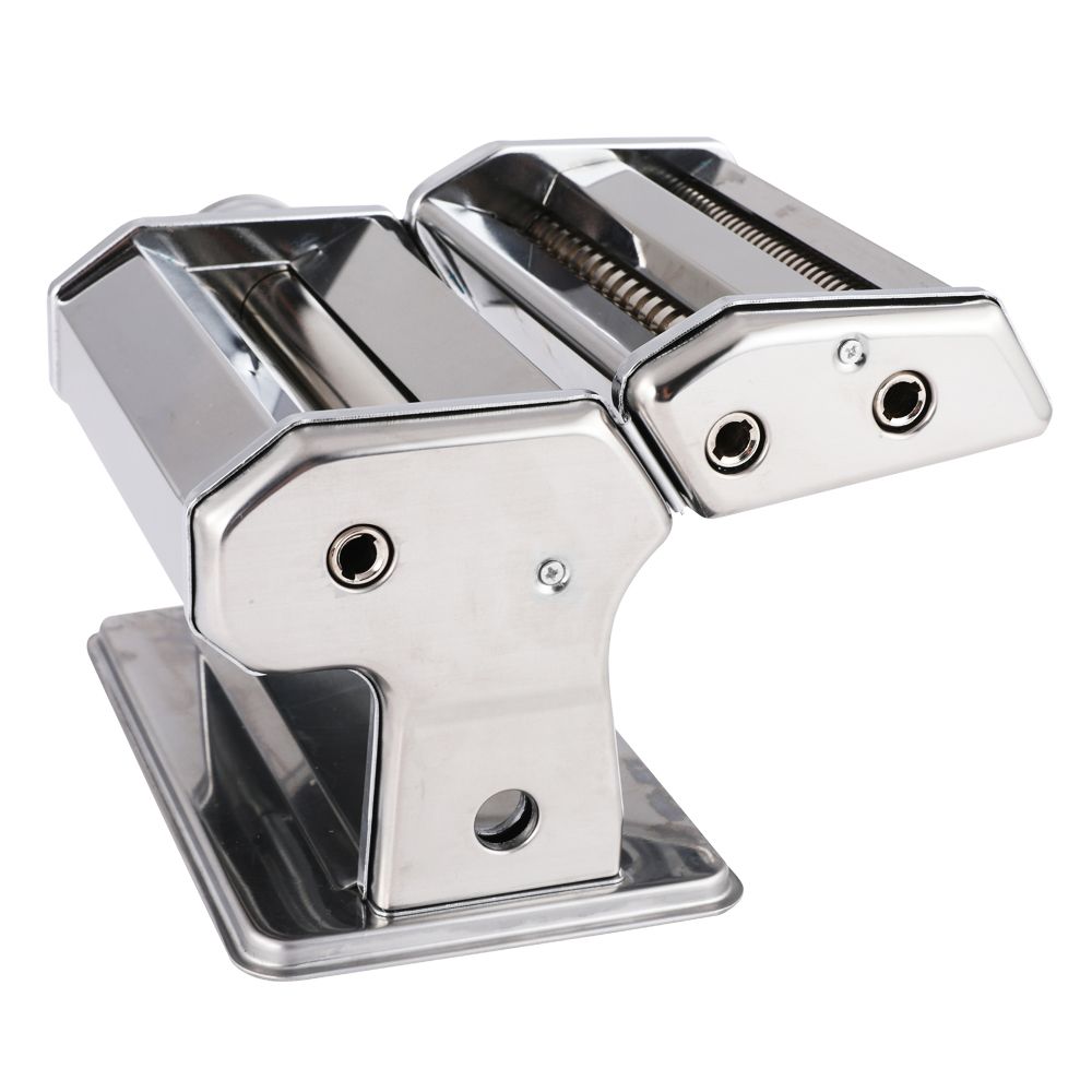 Máquina Manual para Hacer Pasta Casera de Acero Inoxidable – Ajustable 2 en 1